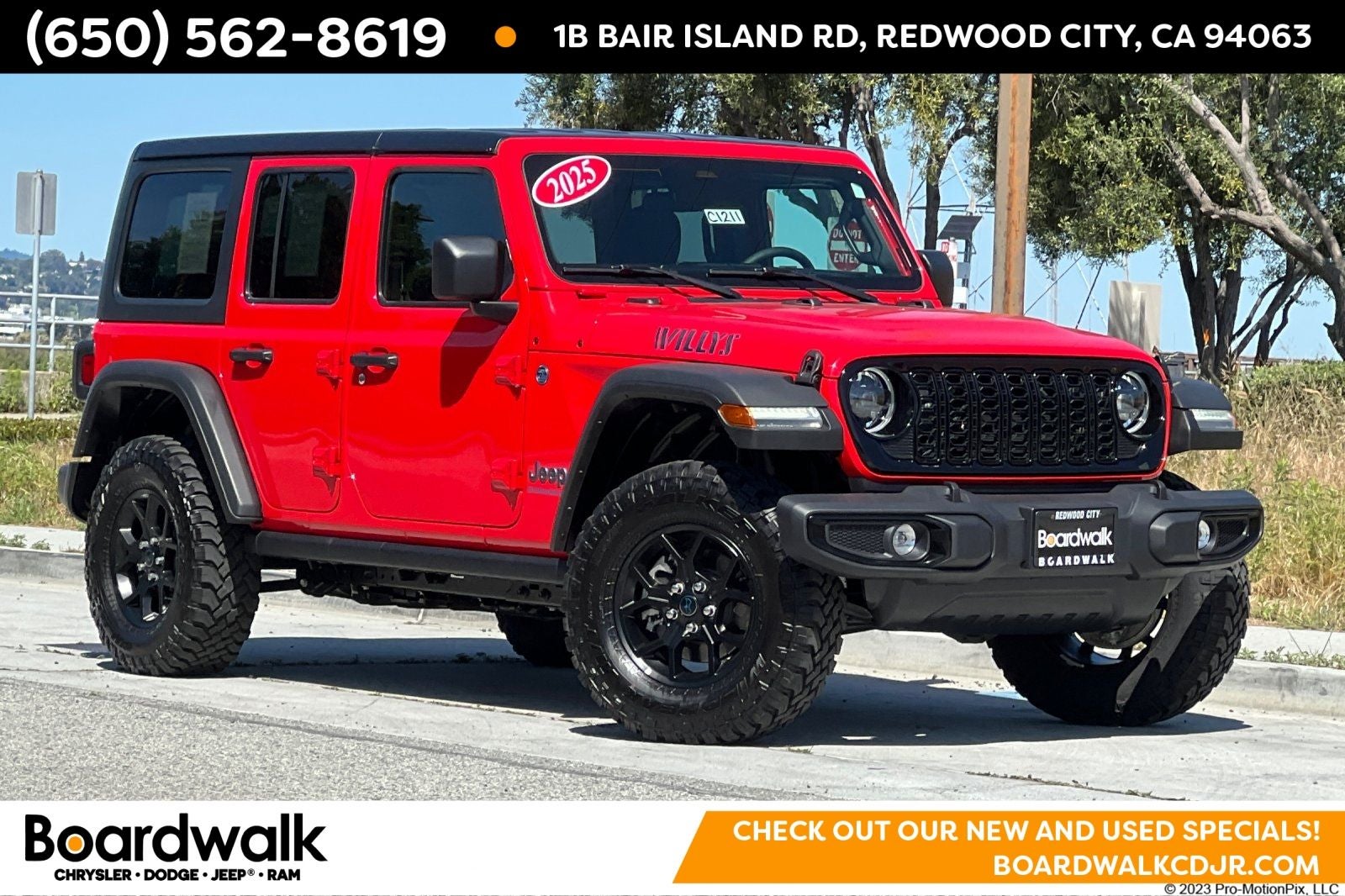 2025 Jeep Wrangler Willys 4xe
