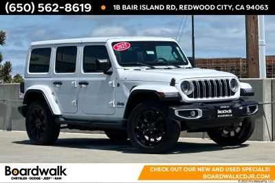 2025 Jeep Wrangler Sahara 4xe