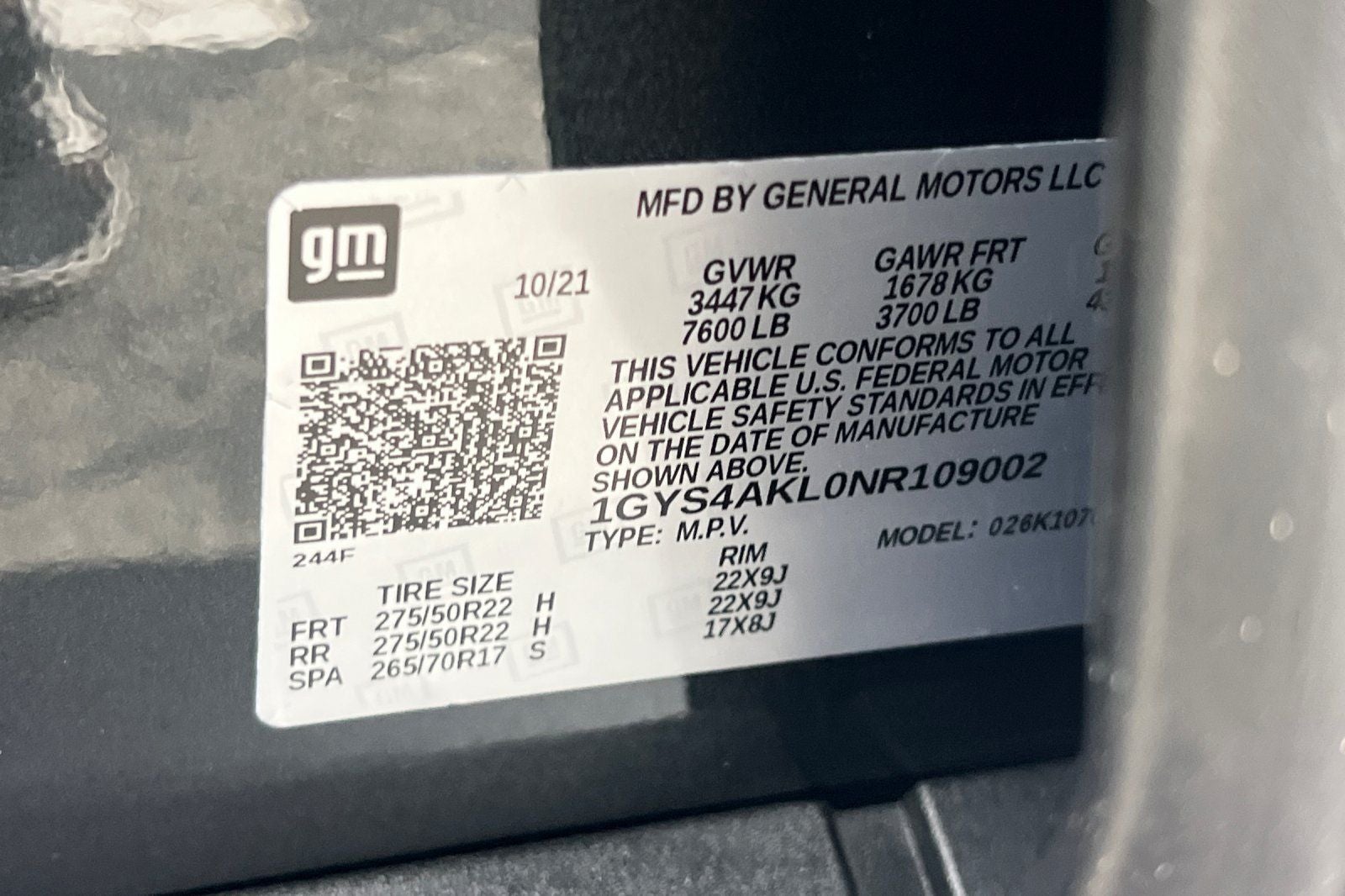 2022 Cadillac Escalade Luxury