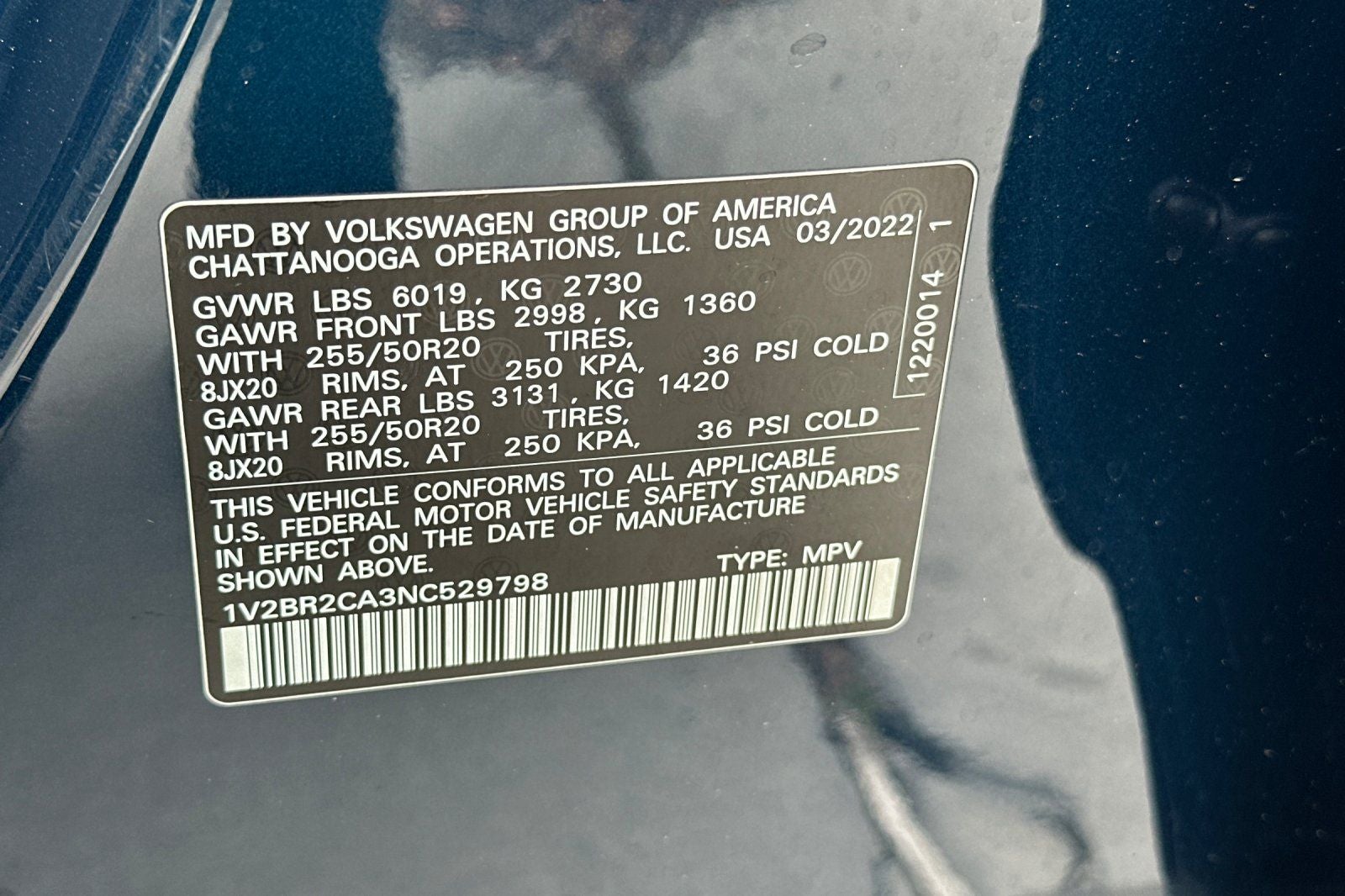 2022 Volkswagen Atlas SEL