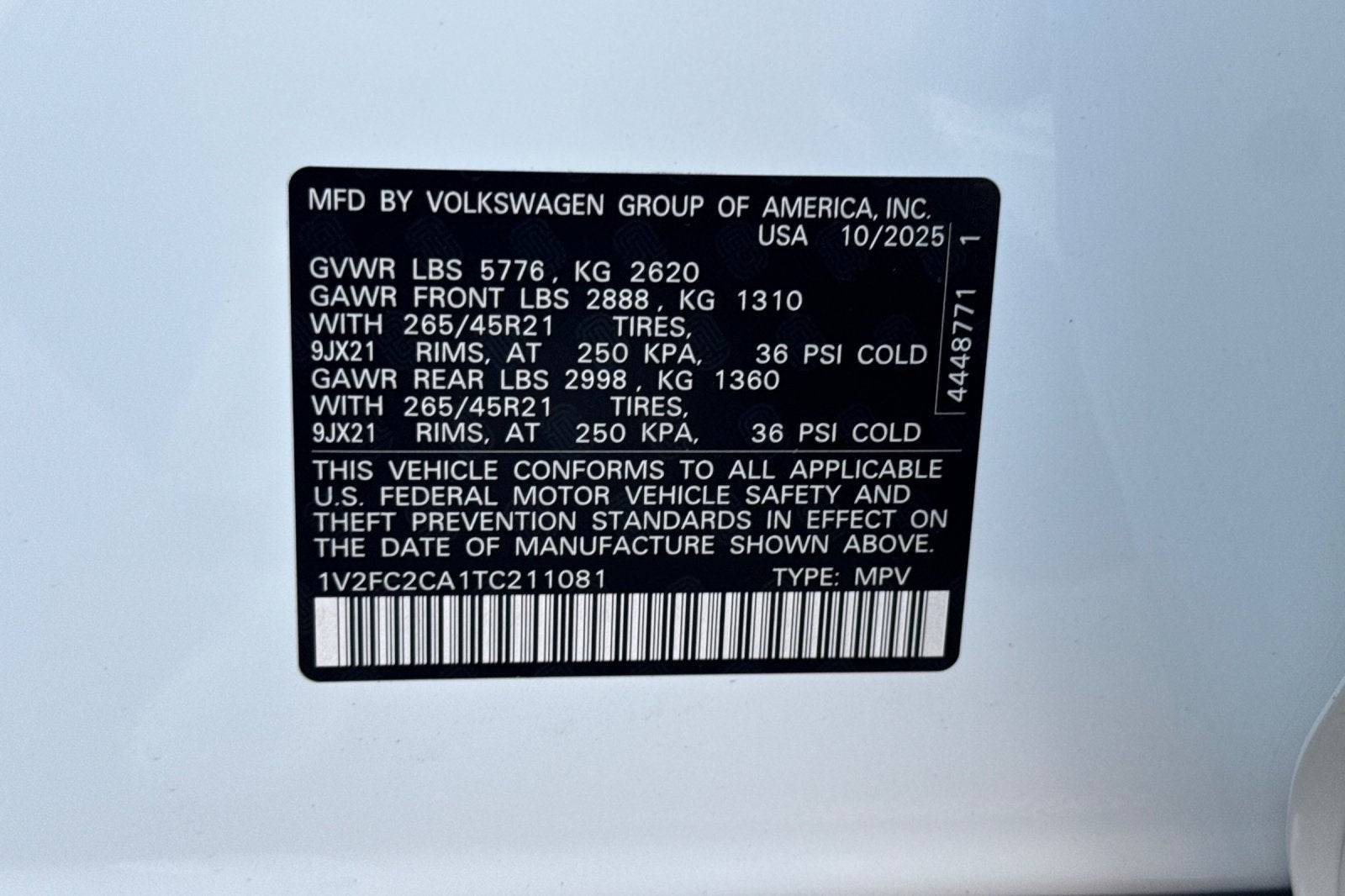 2026 Volkswagen Atlas Cross Sport 2.0T SEL Premium R-Line