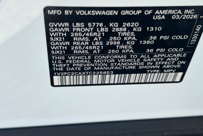 2026 Volkswagen Atlas Cross Sport 2.0T SEL Premium R-Line