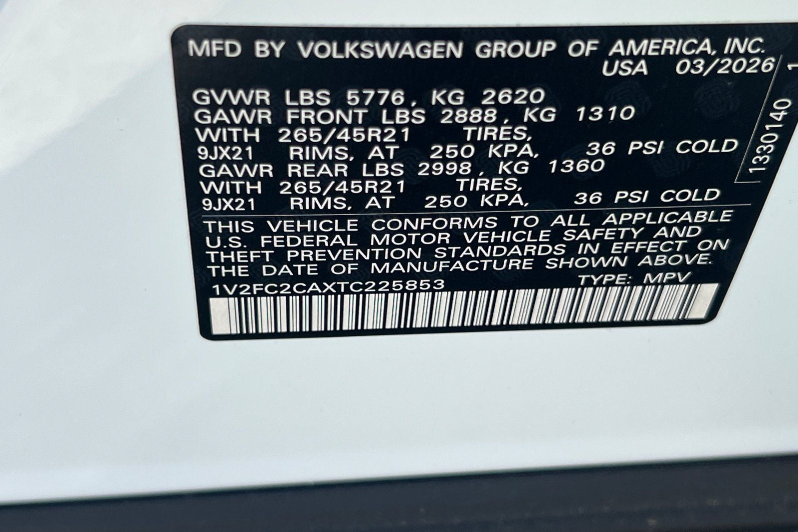2026 Volkswagen Atlas Cross Sport 2.0T SEL Premium R-Line