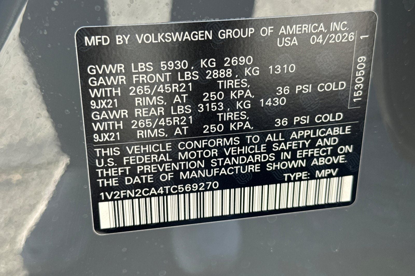2026 Volkswagen Atlas 2.0T SEL Premium R-Line