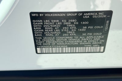 2026 Volkswagen Atlas 2.0T SE W/TECHNOLOGY