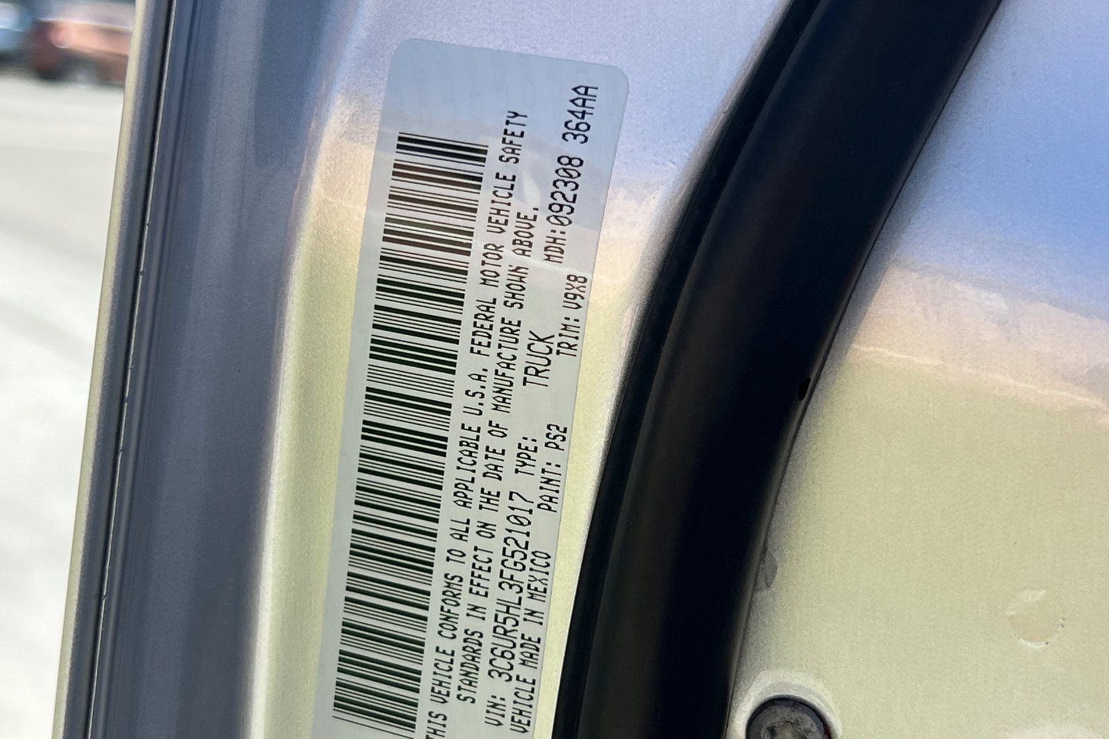 2015 RAM 2500 Tradesman