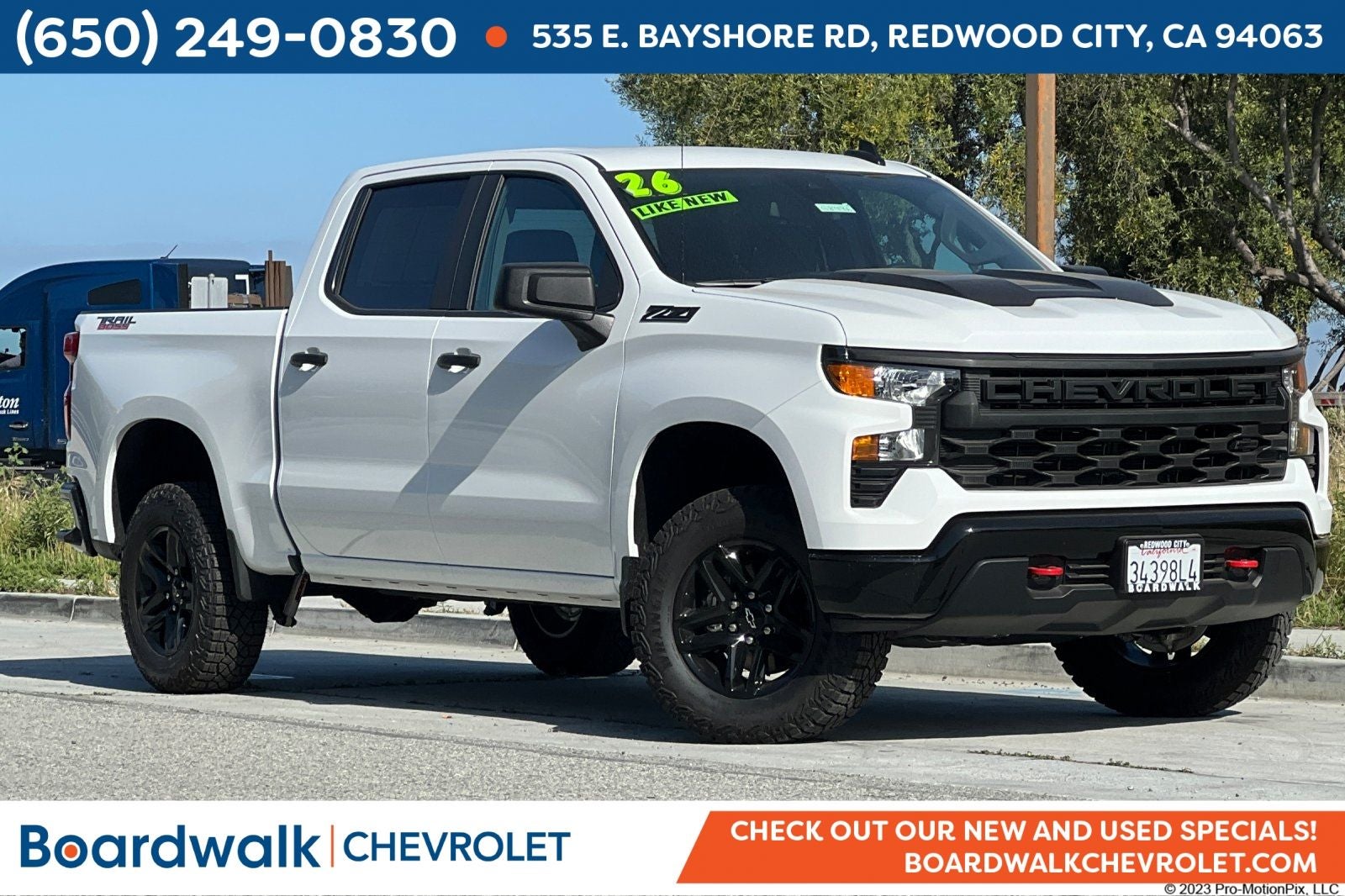2026 Chevrolet Silverado 1500 Custom Trail Boss
