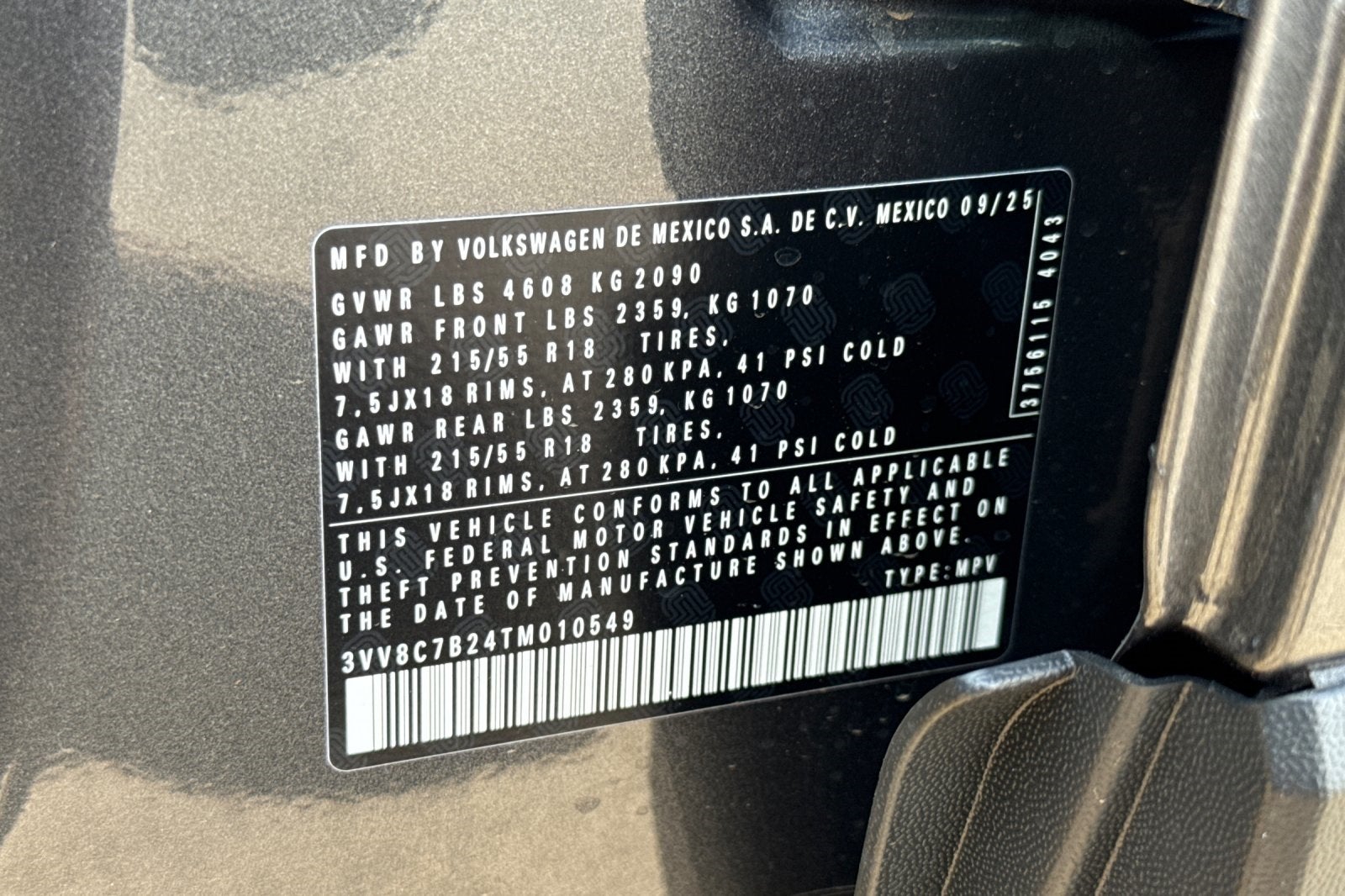 2026 Volkswagen Taos 1.5T S