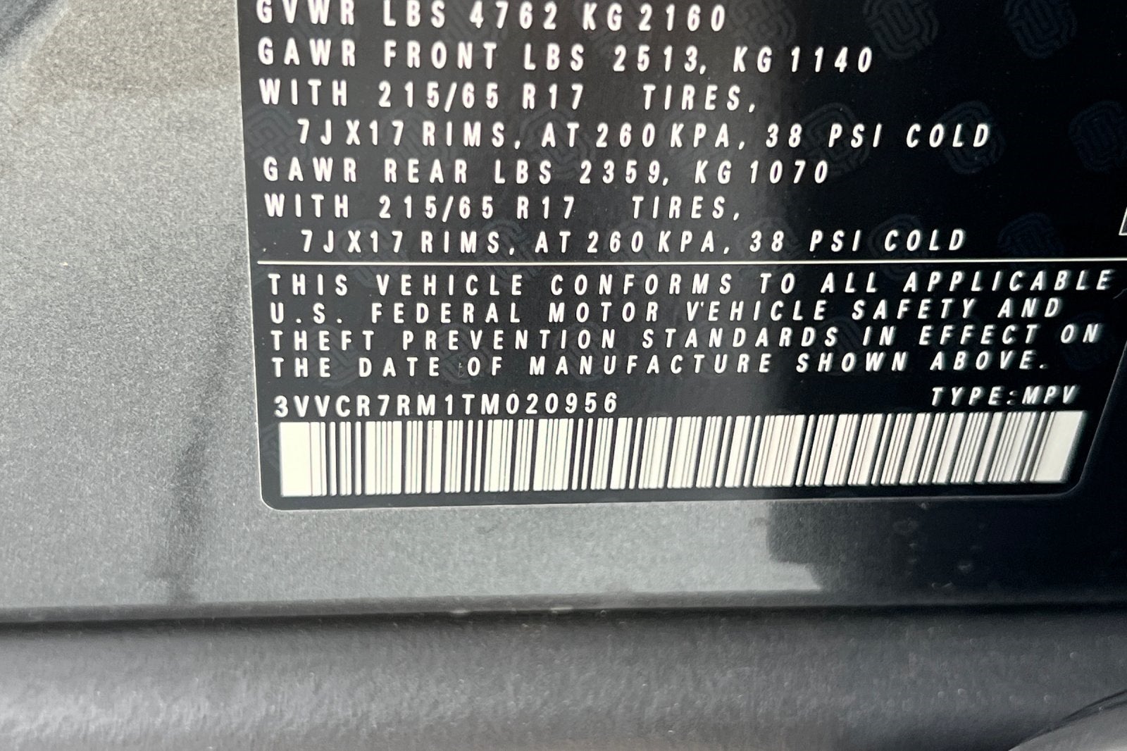 2026 Volkswagen Tiguan 2.0T S