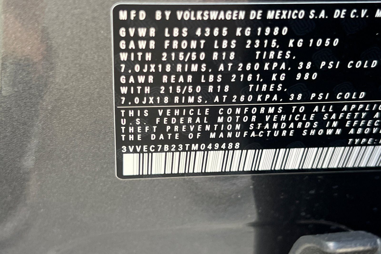 2026 Volkswagen Taos 1.5T SE