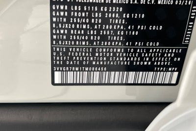 2026 Volkswagen Tiguan 2.0T SE R-Line Black