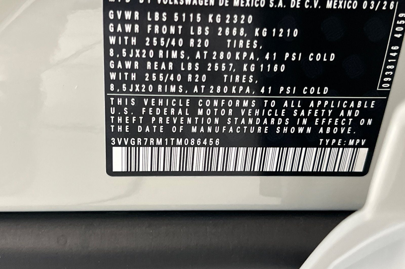 2026 Volkswagen Tiguan 2.0T SE R-Line Black