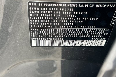 2026 Volkswagen Tiguan 2.0T SE R-Line Black
