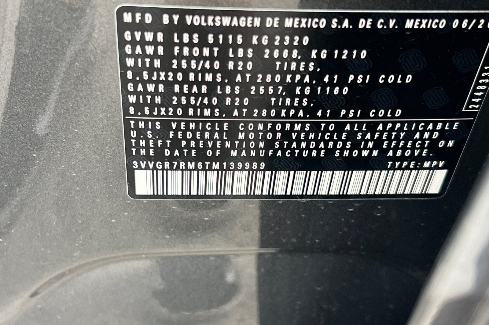 2026 Volkswagen Tiguan 2.0T SE R-Line Black