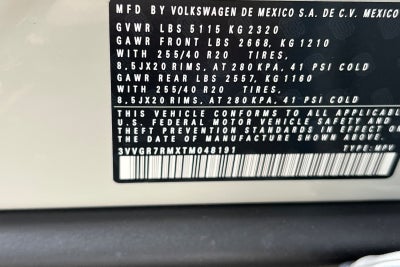 2026 Volkswagen Tiguan 2.0T SE R-Line Black