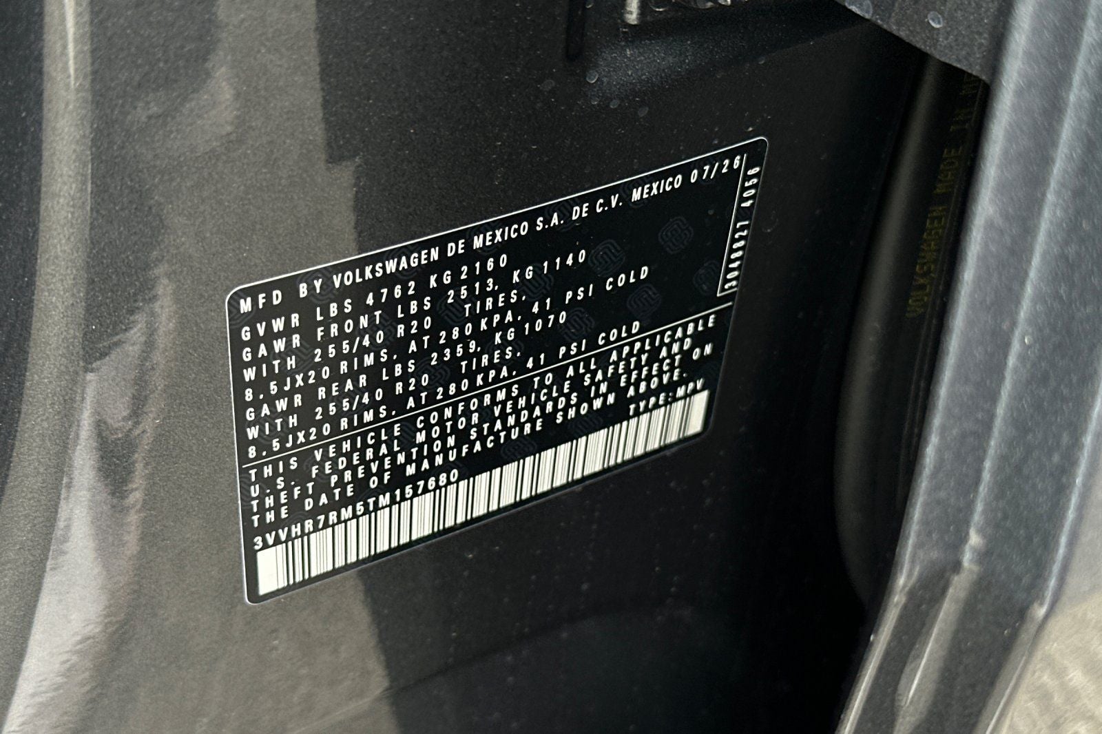 2026 Volkswagen Tiguan 2.0T SE R-Line Black