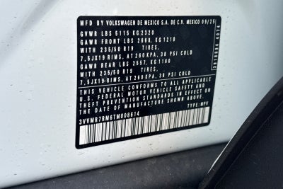 2026 Volkswagen Tiguan 2.0T SE