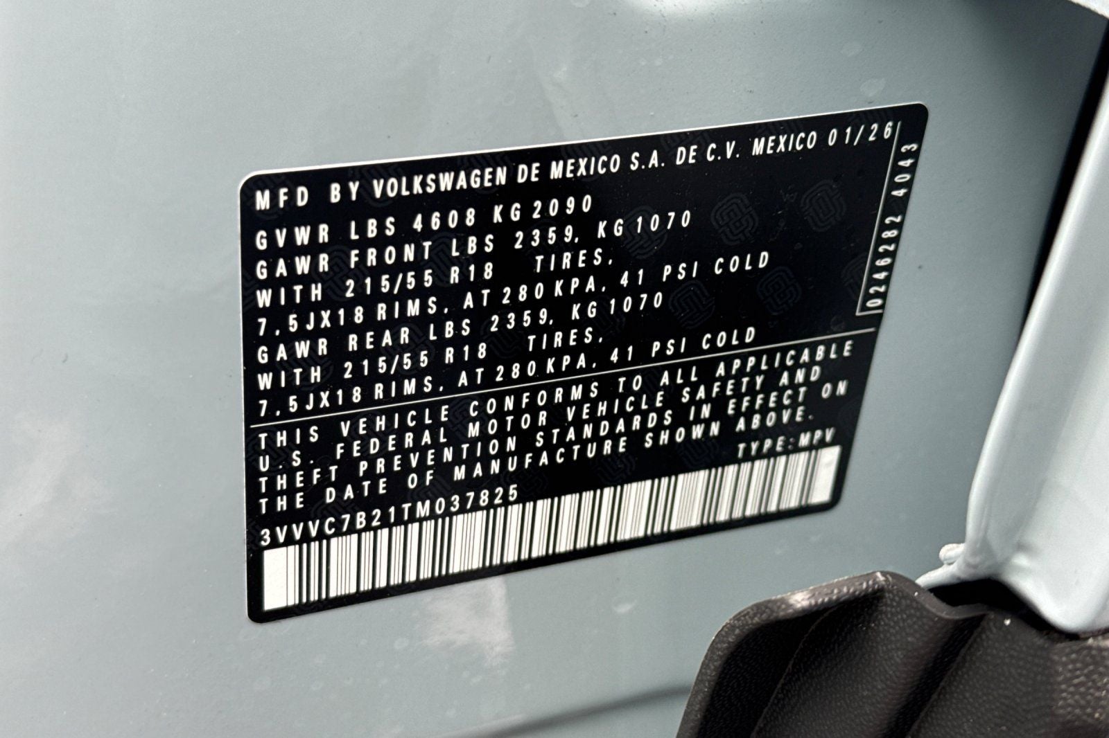 2026 Volkswagen Taos 1.5T SE