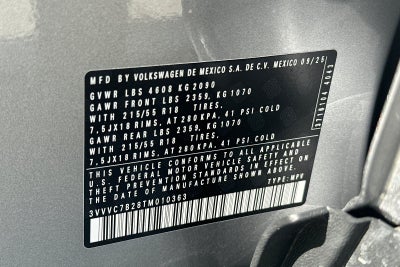 2026 Volkswagen Taos 1.5T SE
