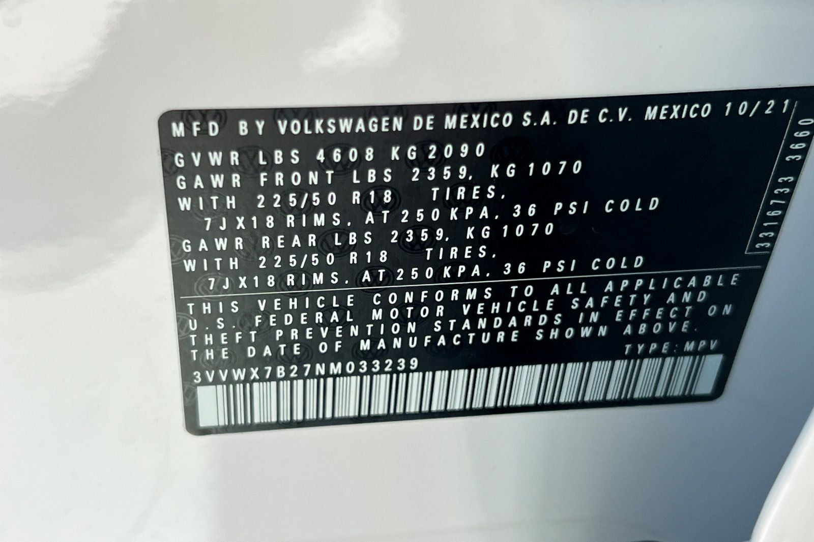 2022 Volkswagen Taos 1.5T SE