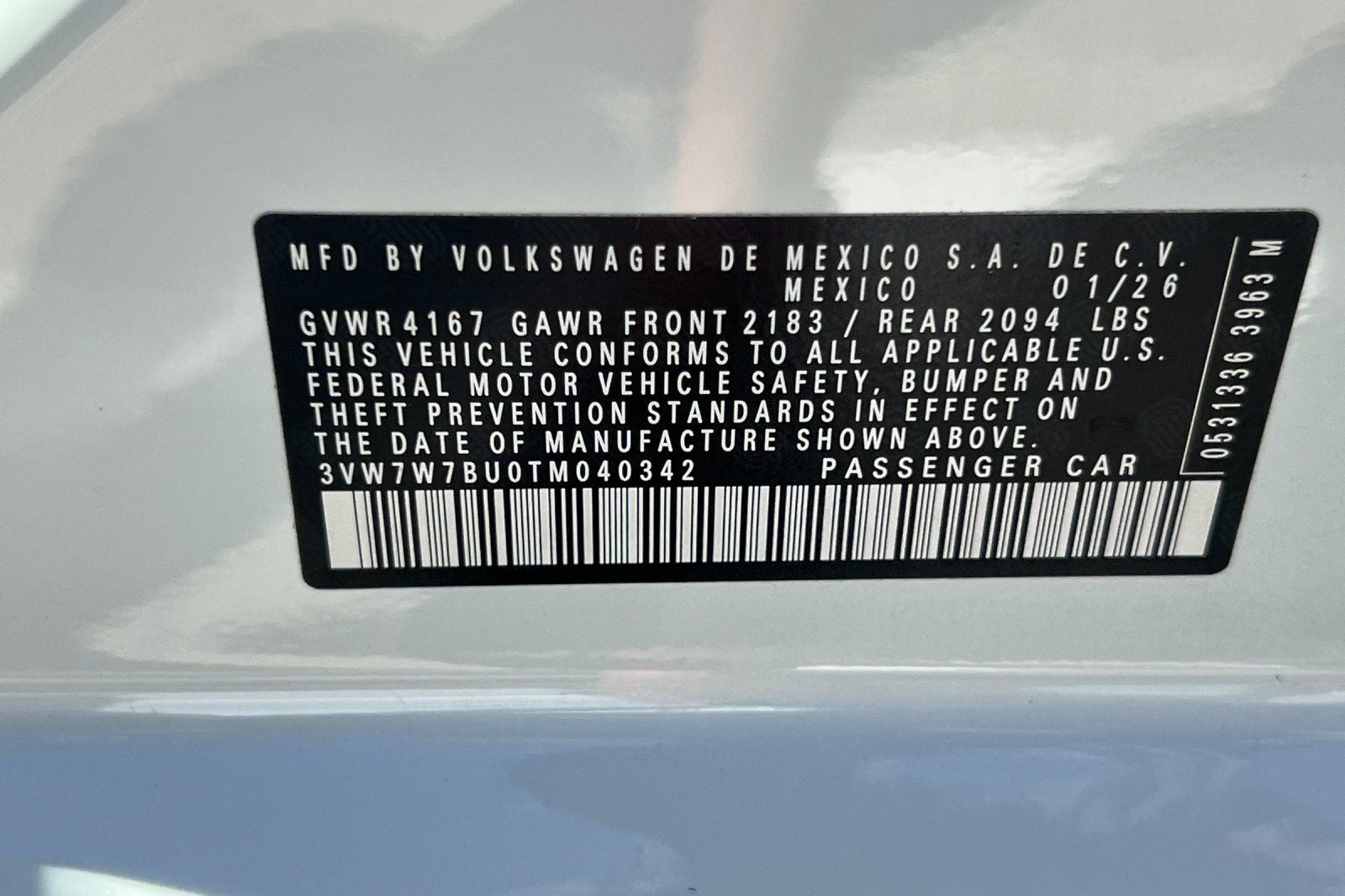 2026 Volkswagen Jetta 1.5T SE