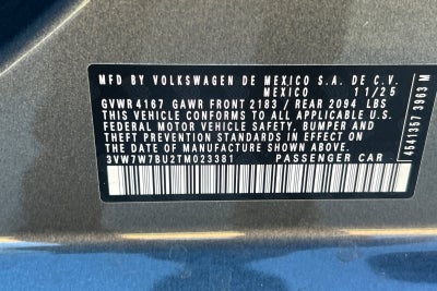 2026 Volkswagen Jetta 1.5T SE