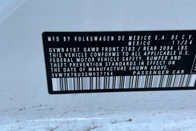 2025 Volkswagen Jetta 1.5T SE