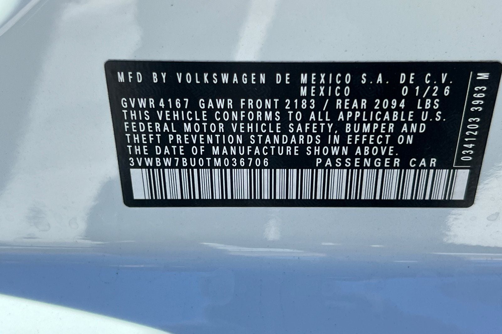2026 Volkswagen Jetta 1.5T Sport
