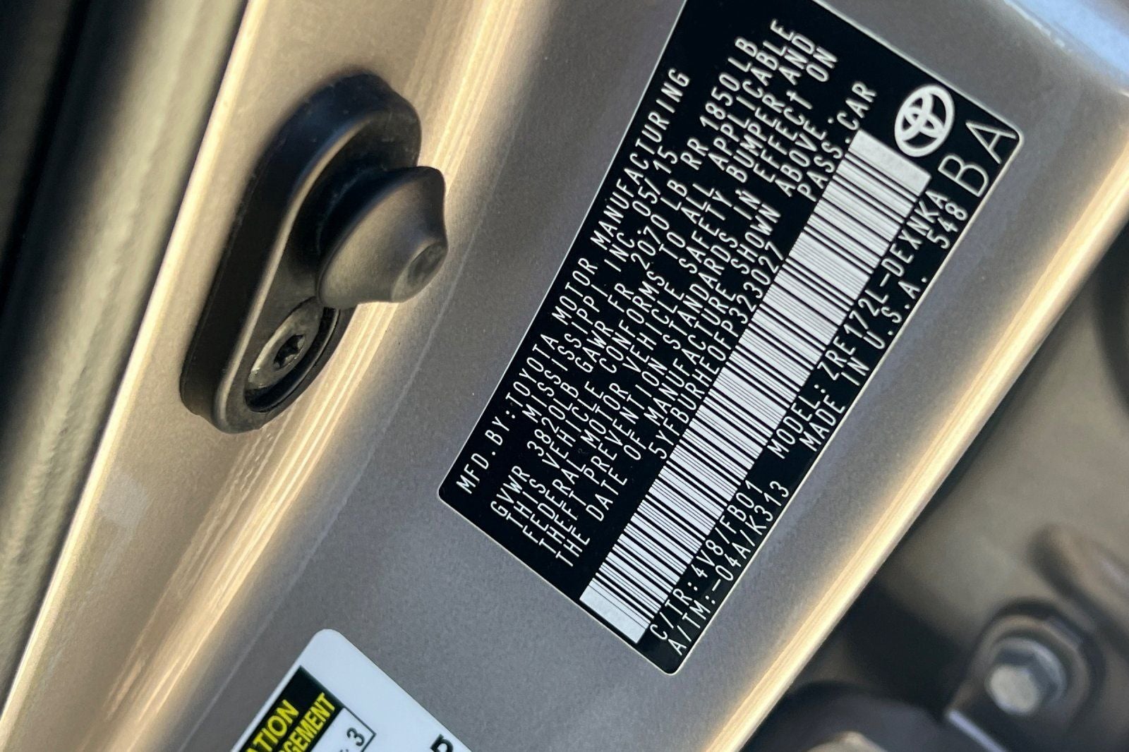 2015 Toyota Corolla LE Plus