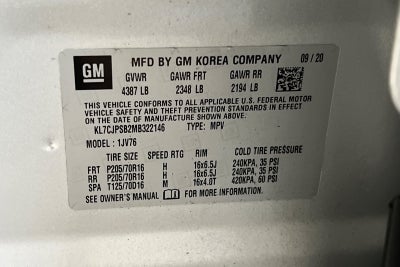 2021 Chevrolet Trax LT