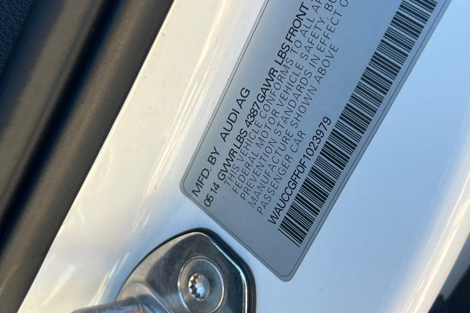 2015 Audi A3 1.8T Premium Plus FrontTrak