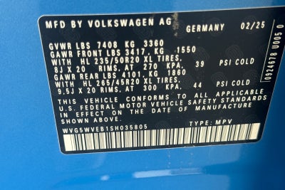 2025 Volkswagen ID. Buzz 1st Edition