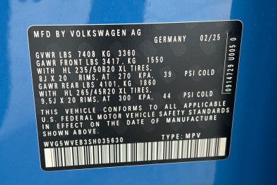 2025 Volkswagen ID. Buzz 1st Edition