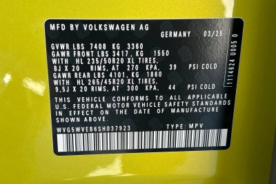 2025 Volkswagen ID. Buzz 1st Edition