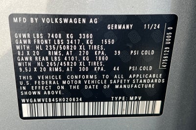 2025 Volkswagen ID. Buzz Pro S