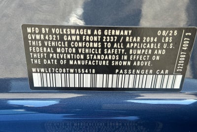 2026 Volkswagen Golf GTI 2.0T S