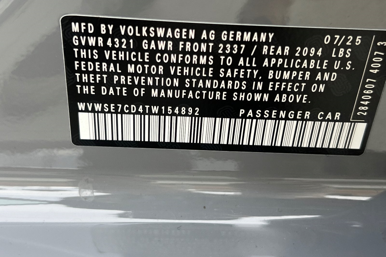 2026 Volkswagen Golf GTI 2.0T SE