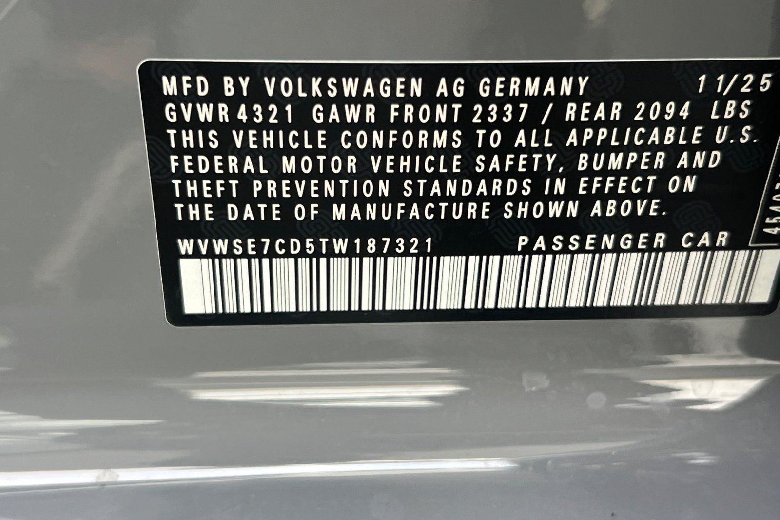 2026 Volkswagen Golf GTI 2.0T SE