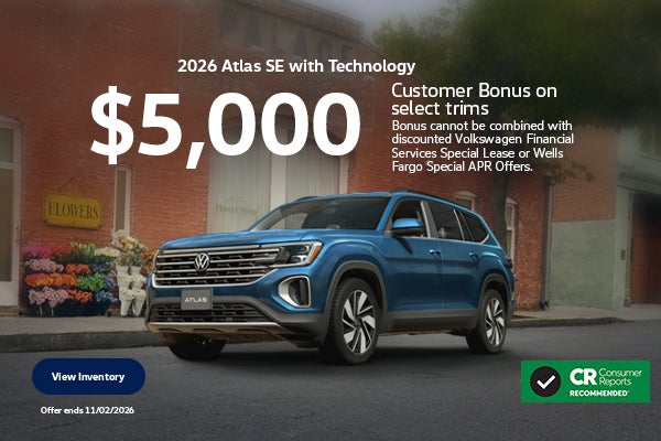 Atlas SE w/Tech Customer Bonus Mobile