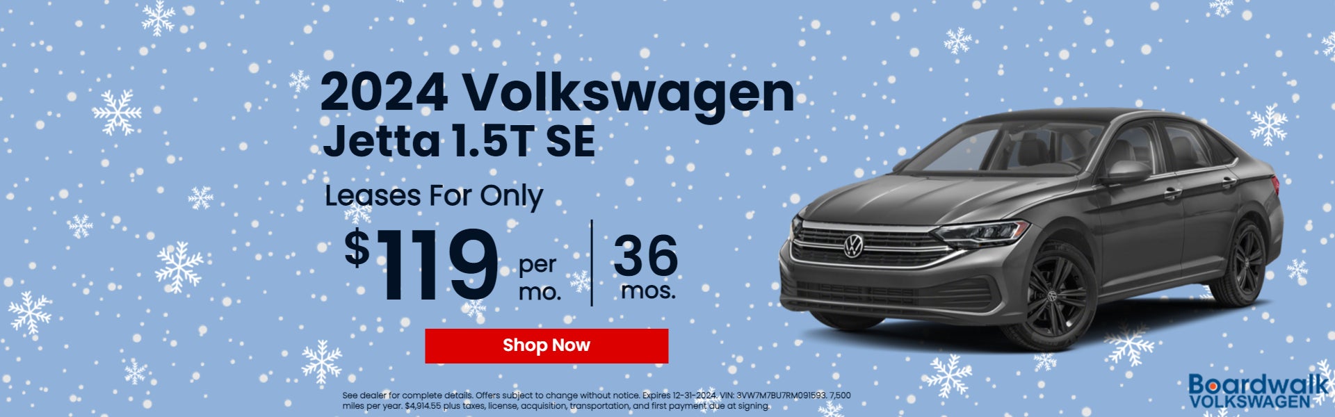 2024 Jetta Lease Offer