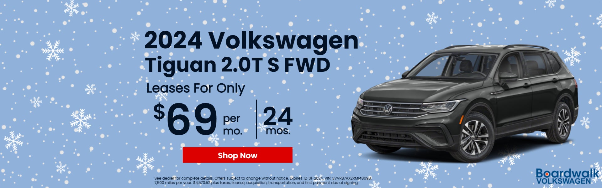 2024 Tiguan Lease Offer