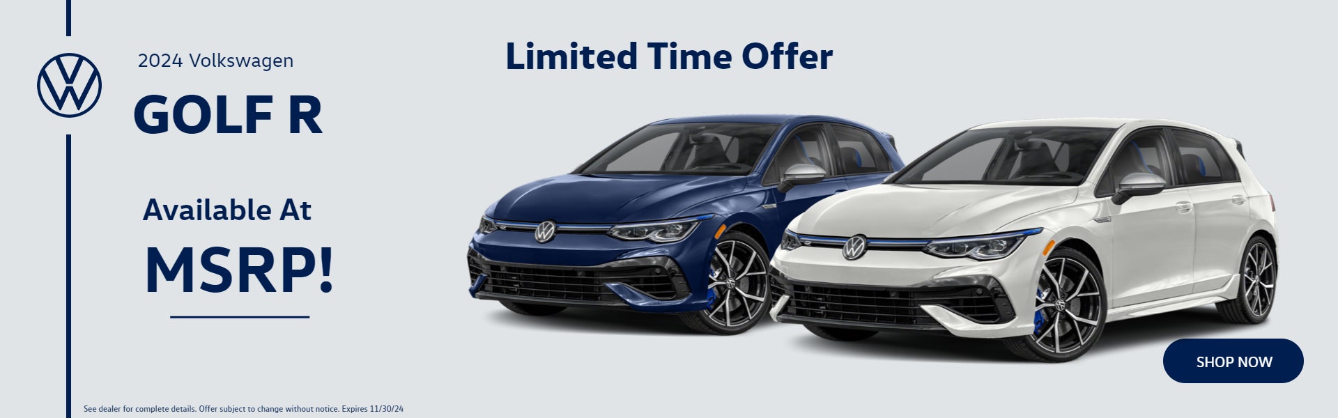 2024 GOLF R Offer