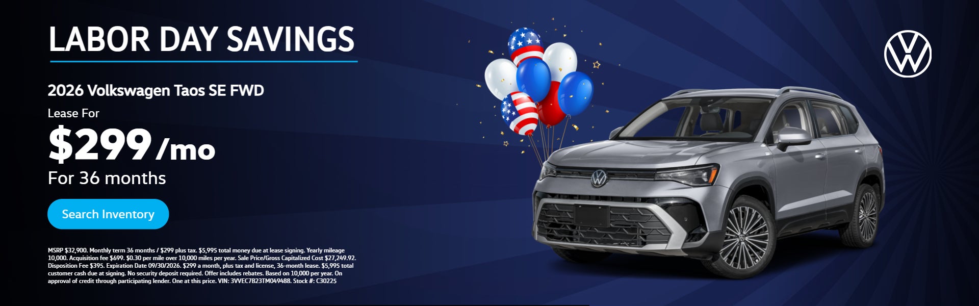 2026 Volkswagen Taos SE FWD